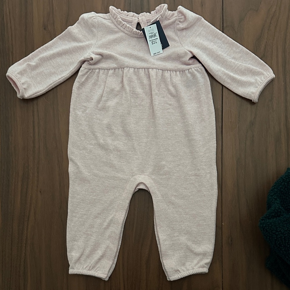 GAP Light Pink Baby Jumpsuit